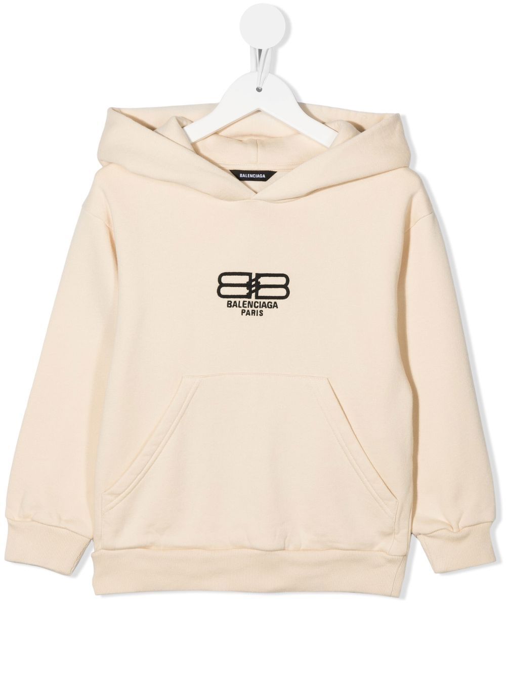 Balenciaga Kids Katoenen hoodie - Beige