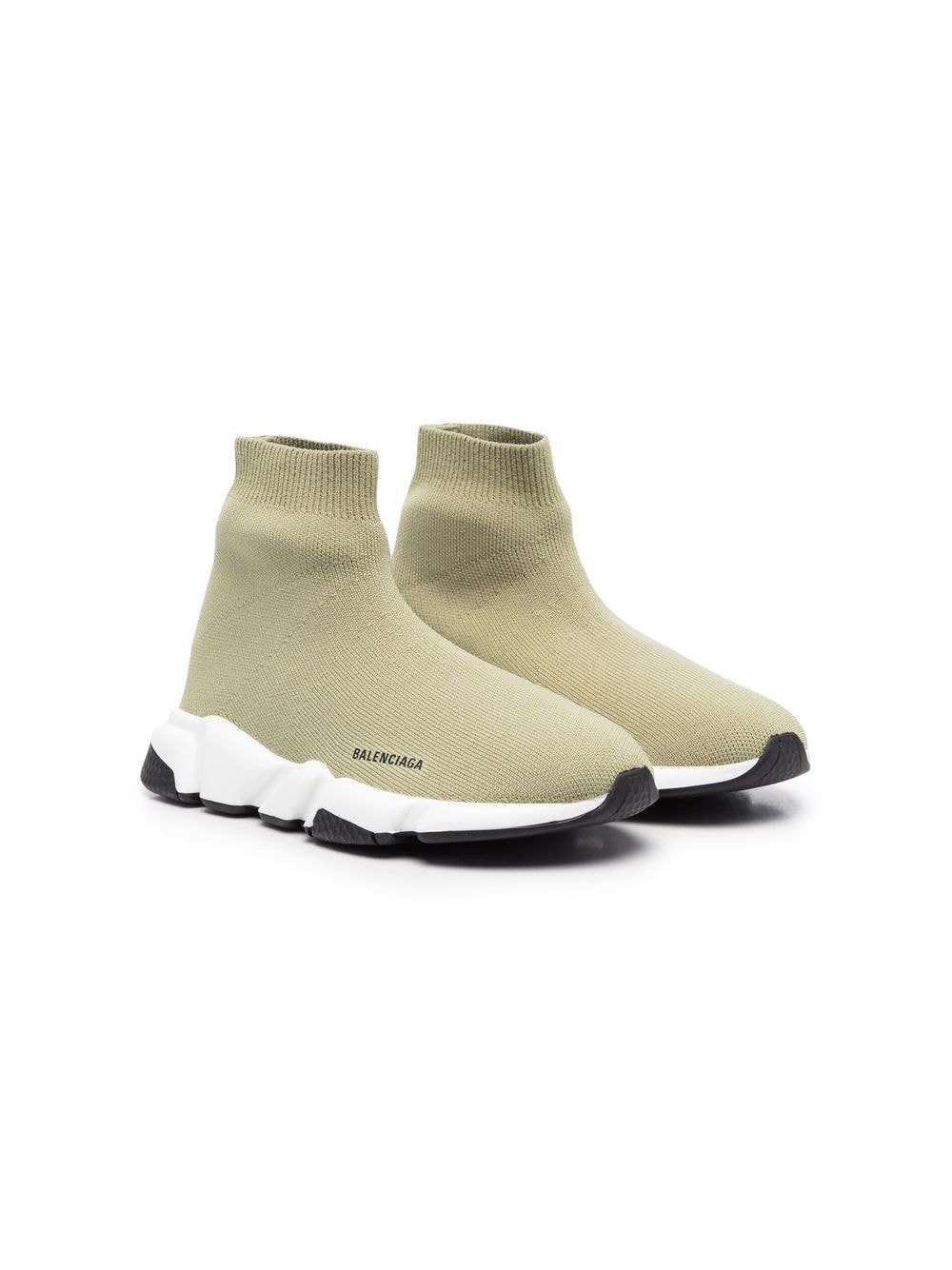 Balenciaga Kids Speed LT sneakers - Groen