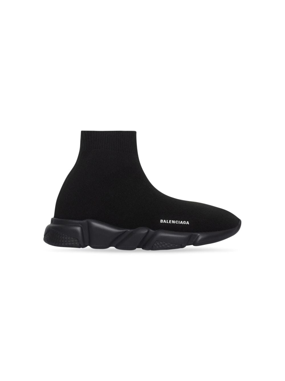 Balenciaga Kids Speed gebreide sneakers - Zwart