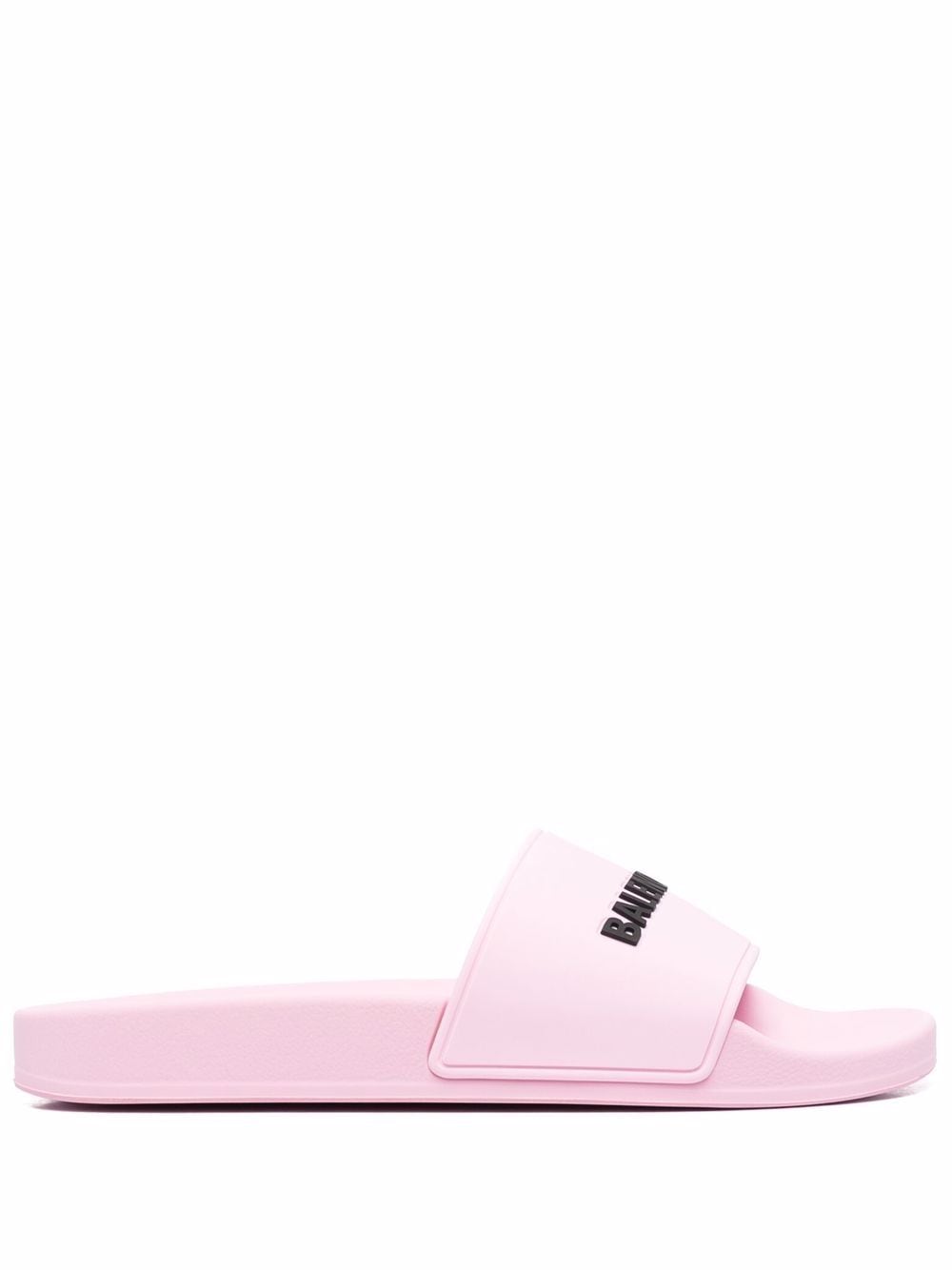 Balenciaga Slippers met logo-reliëf - Roze