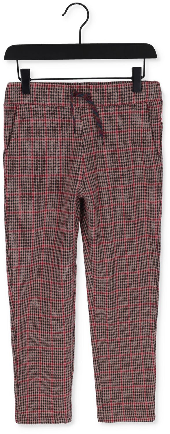 Bruine Ao76 Joggingbroek Oliver Check Pants