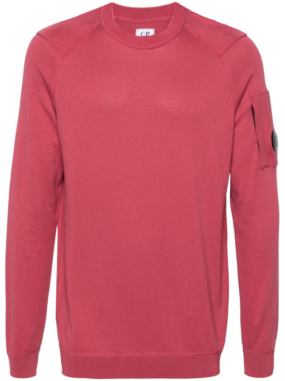 C.P. Company Trui met bril detail - Roze