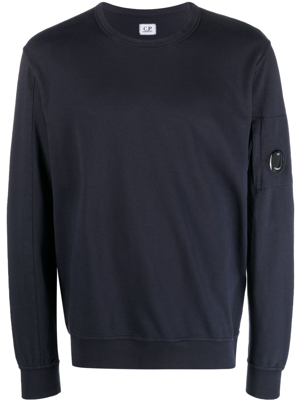 C.P. Company Trui met zak - Blauw