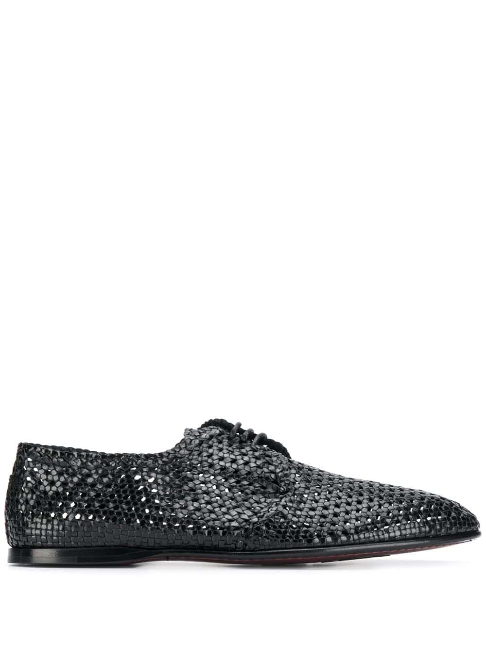 Dolce & Gabbana Geweven brogues - Zwart