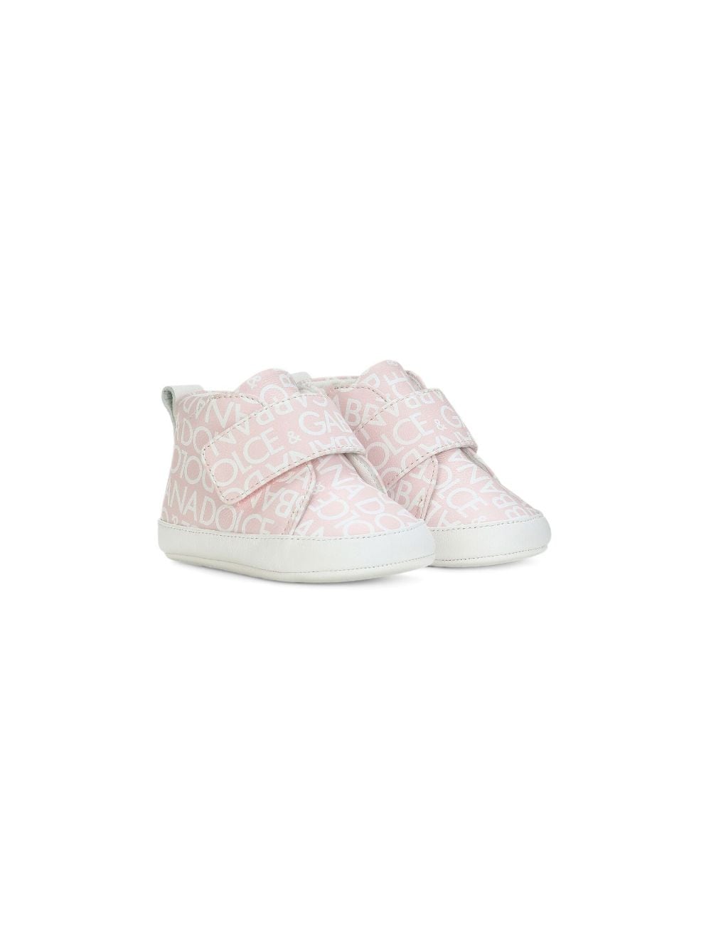 Dolce & Gabbana Kids High-top sneakers - Roze