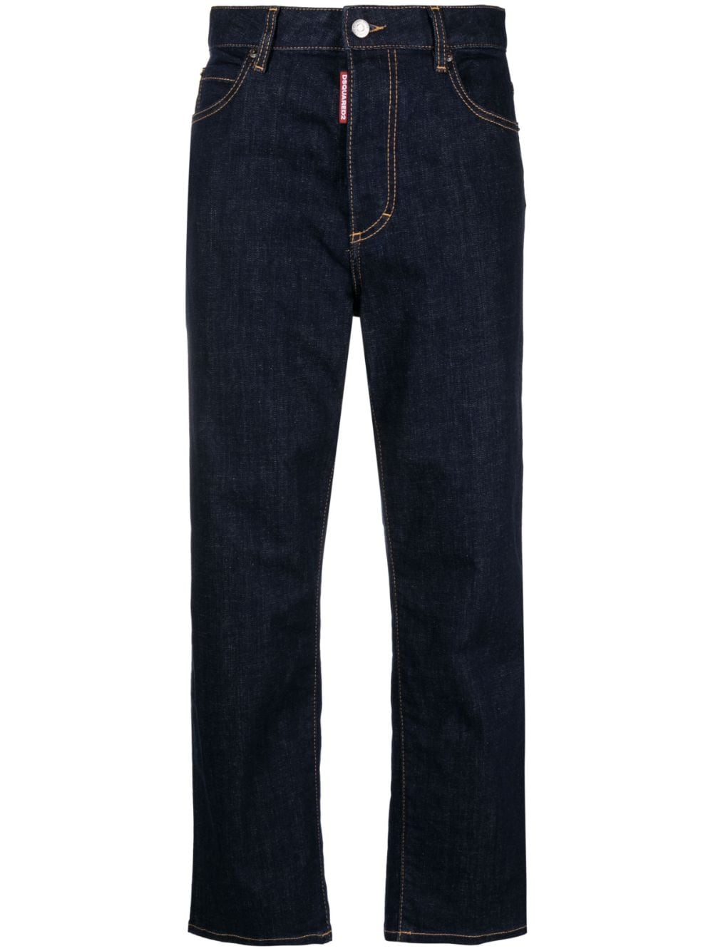 Dsquared2 Jeans met logopatch - Blauw