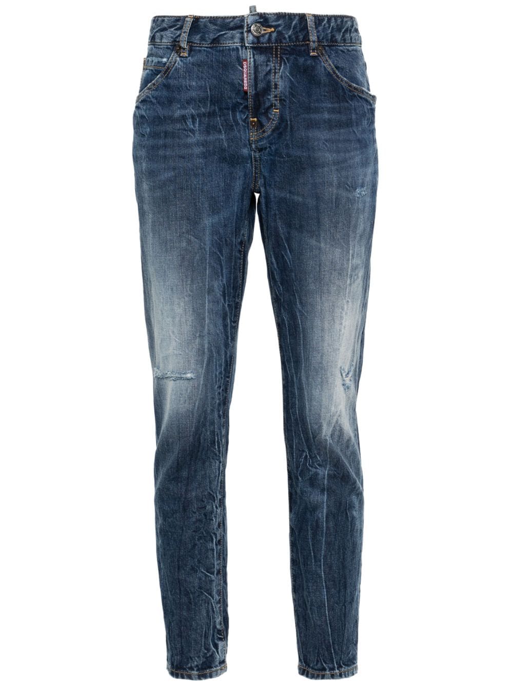 Dsquared2 Jeans met toelopende pijpen - Blauw