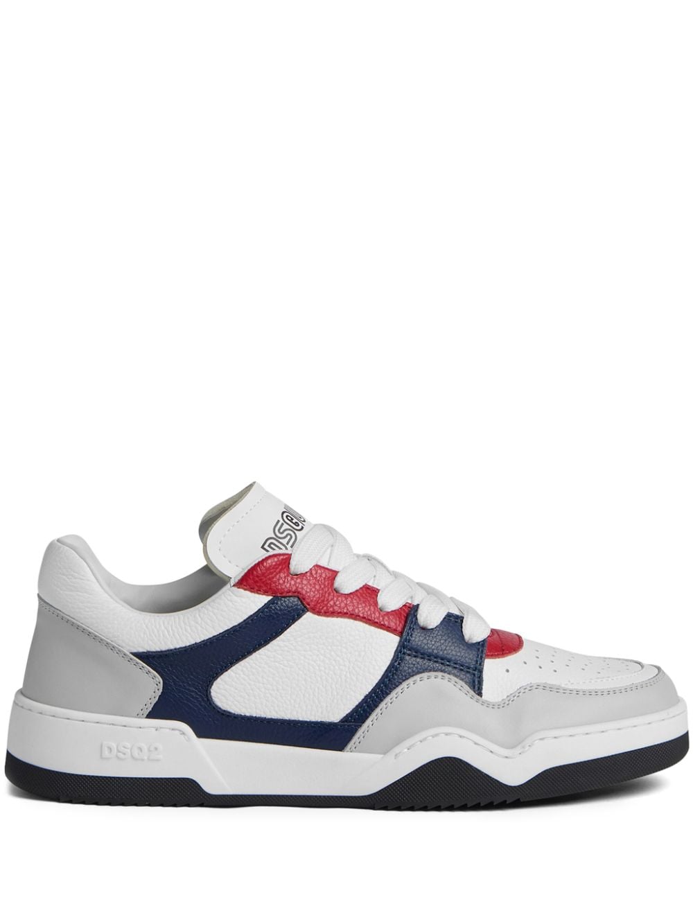 Dsquared2 Leren sneakers - Wit