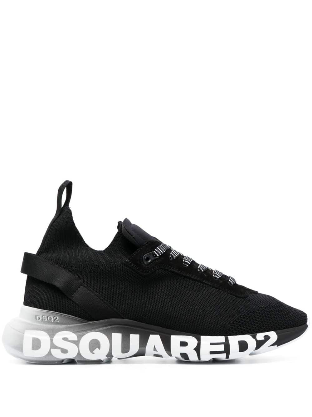 Dsquared2 Sneakers met logoprint - Zwart