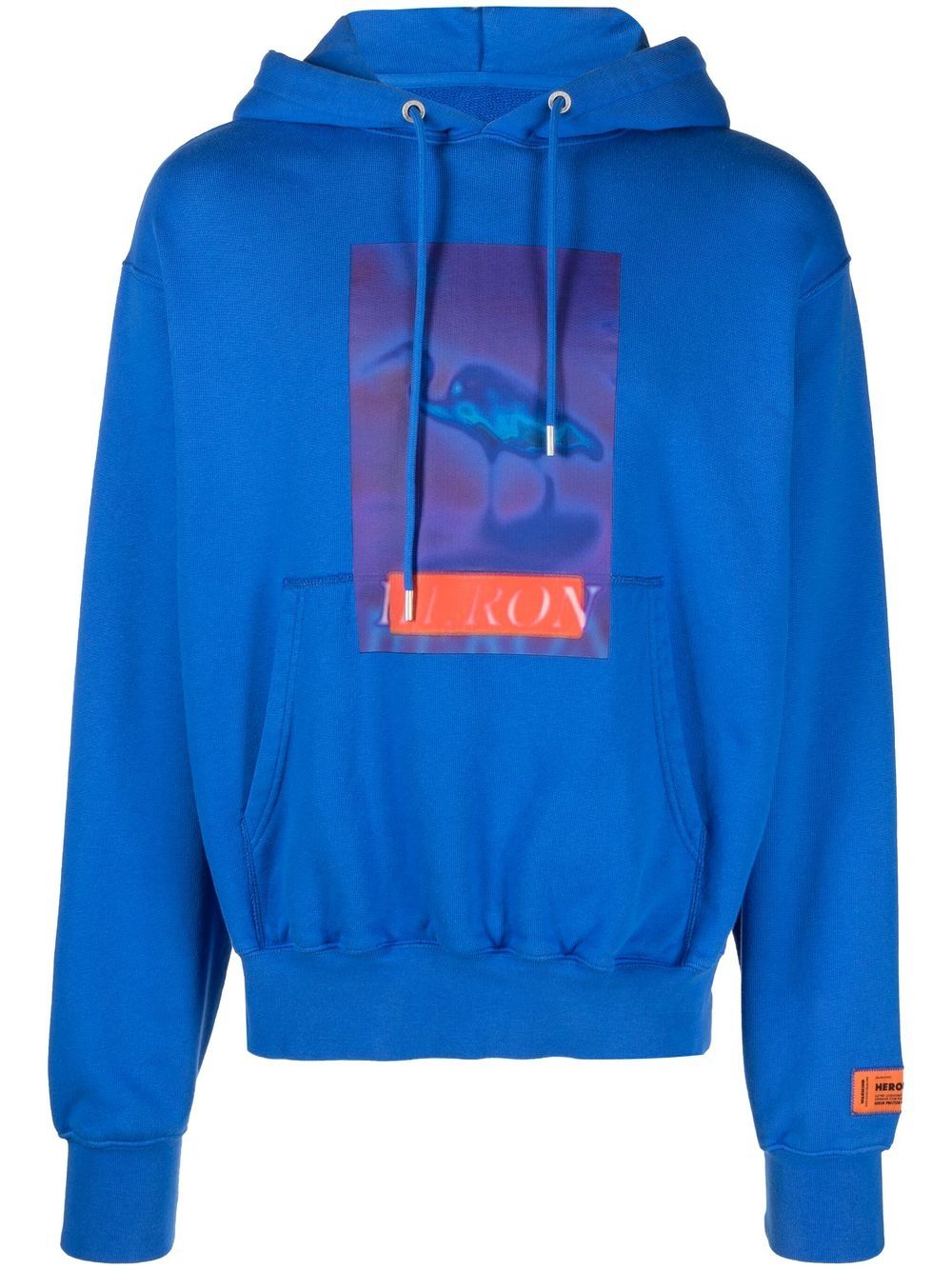 Heron Preston Hoodie met grafische print - Blauw