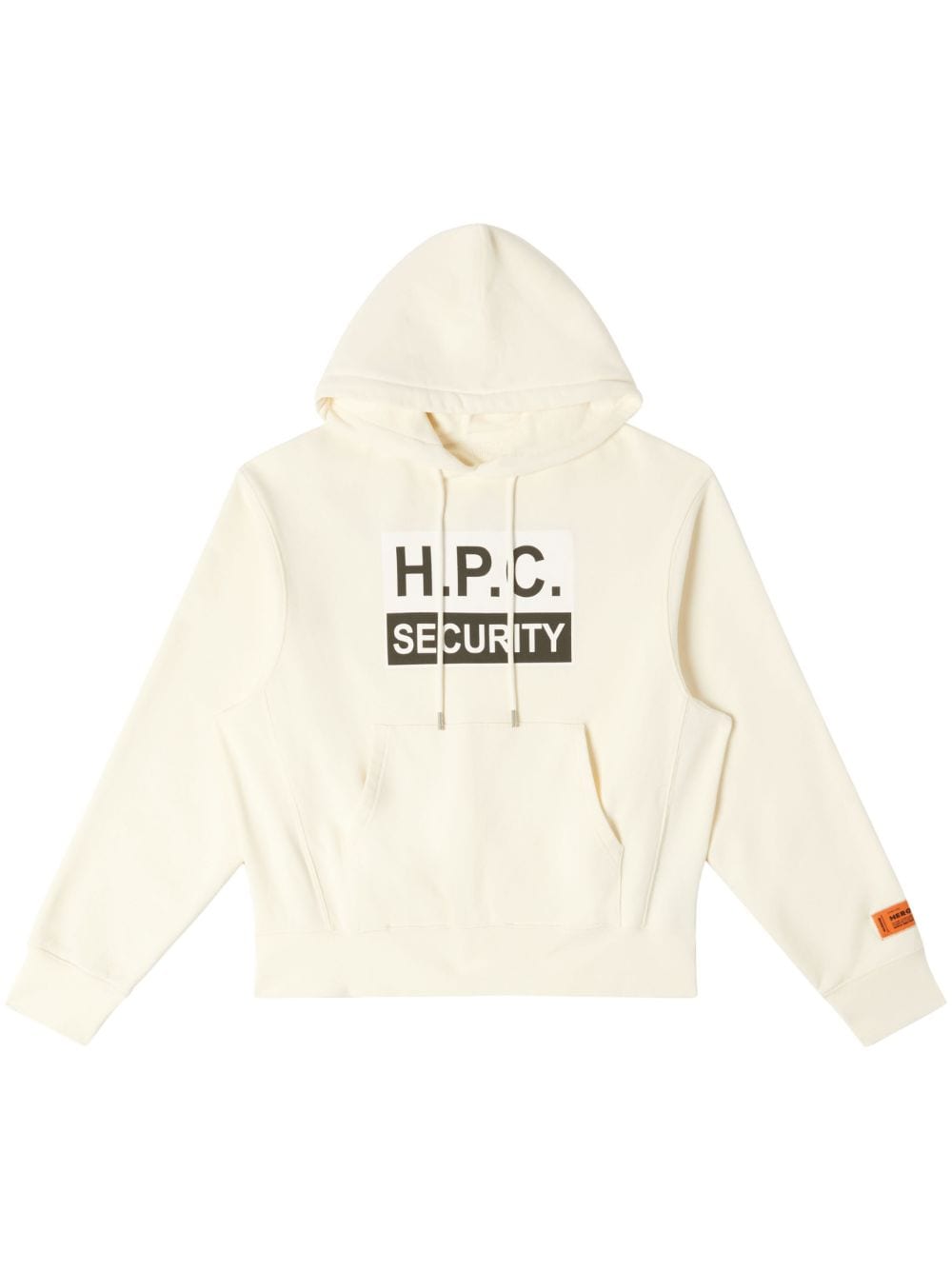 Heron Preston Hoodie met logoprint - Beige