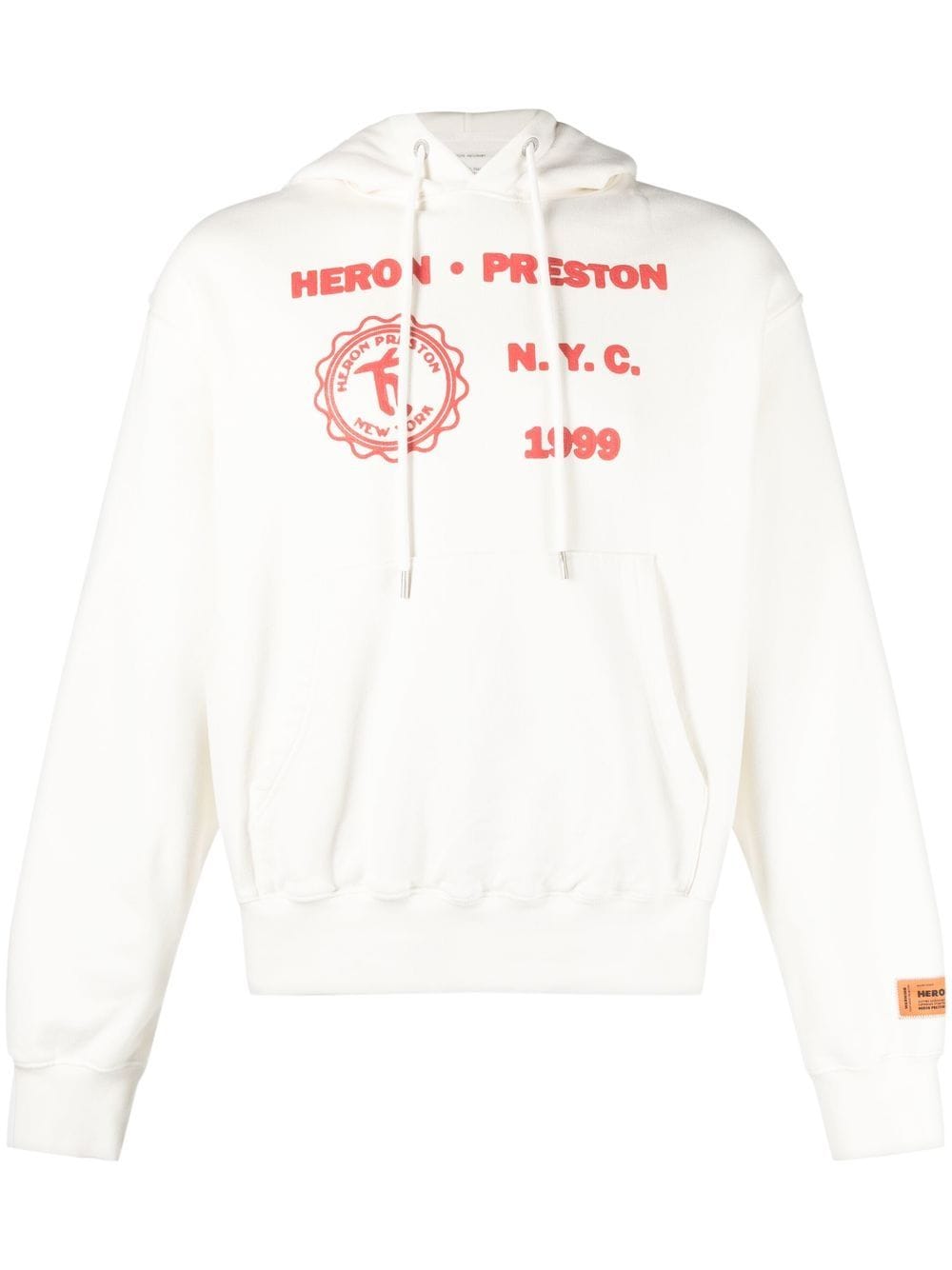 Heron Preston Hoodie met print - Wit