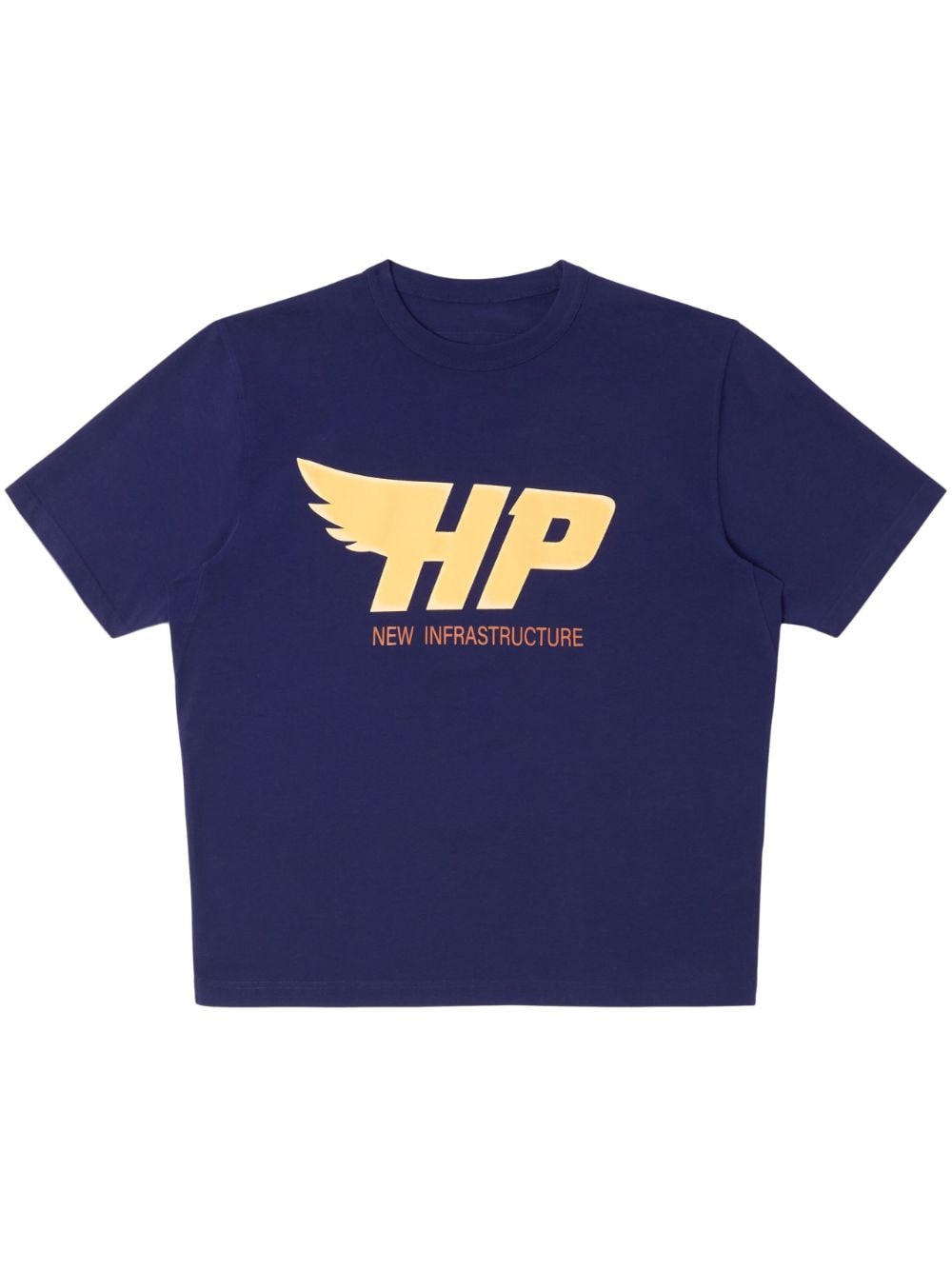 Heron Preston T-shirt met logoprint - Blauw