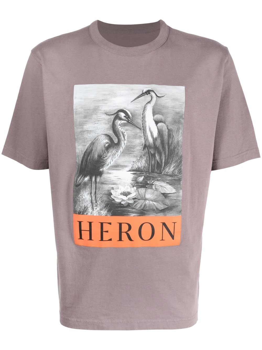 Heron Preston T-shirt met print - Grijs