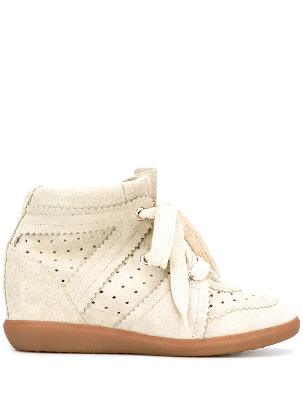 ISABEL MARANT Bobby wedge sneakers - Grijs