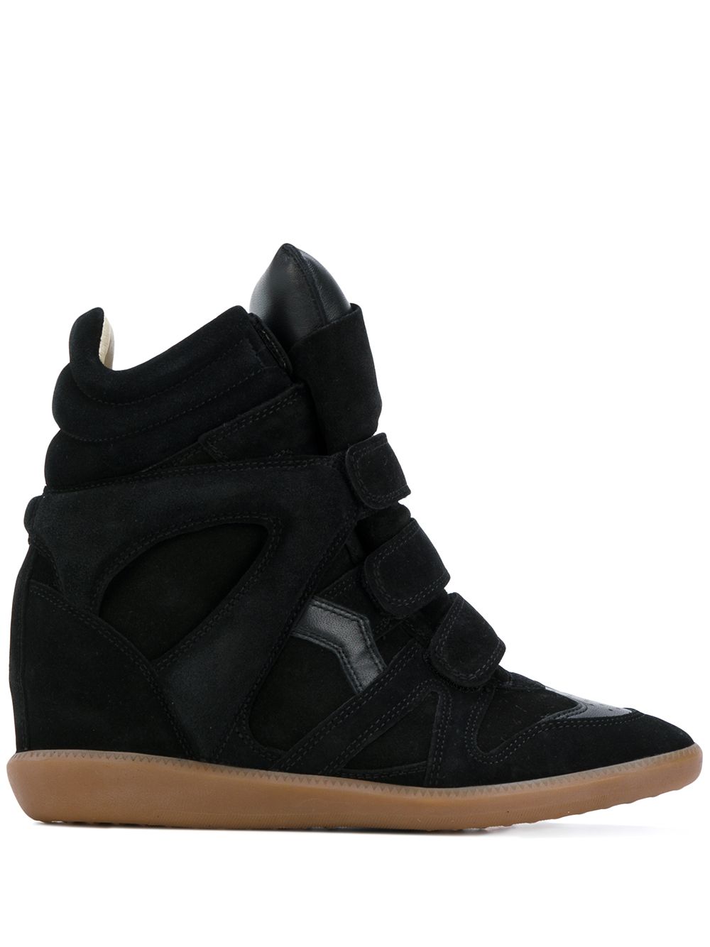 ISABEL MARANT Étoile Beckett high-top sneakers - Zwart