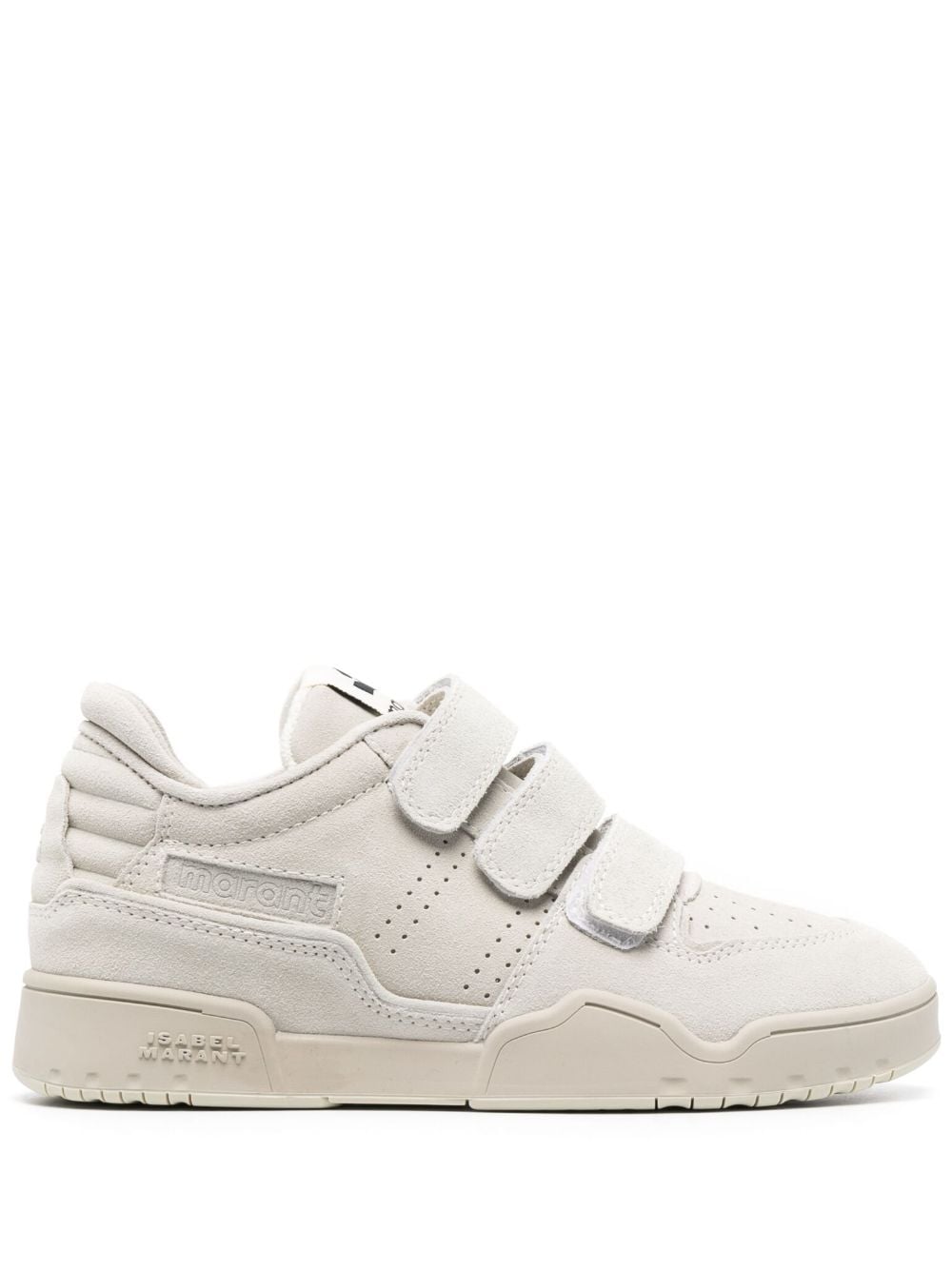 ISABEL MARANT Sneakers met logopatch - Grijs