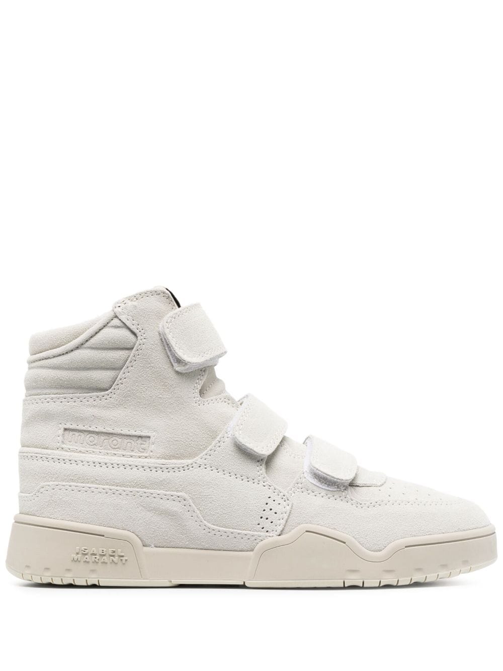 ISABEL MARANT Sneakers met logopatch - Grijs