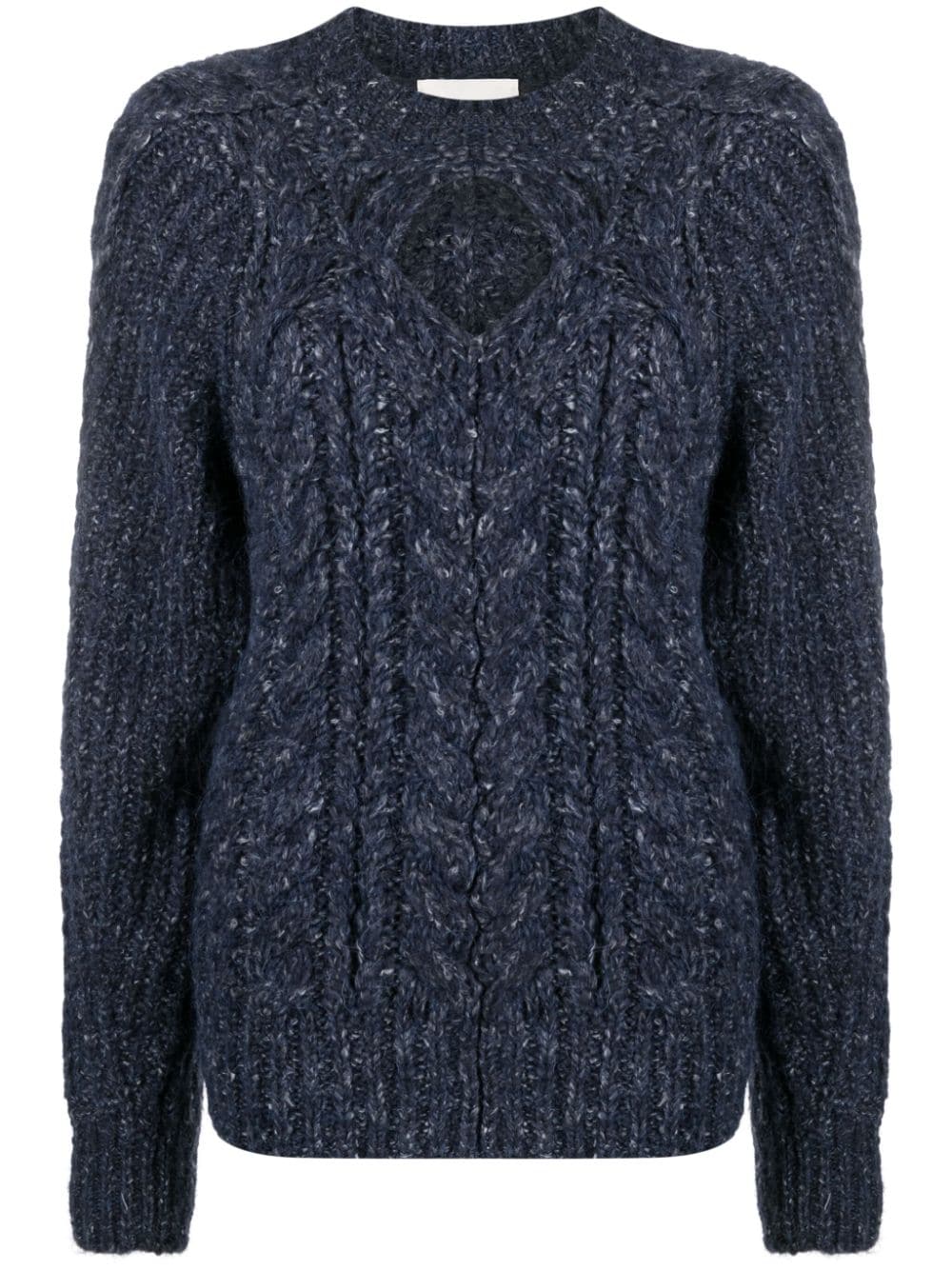 ISABEL MARANT Trui met keyhole - Blauw