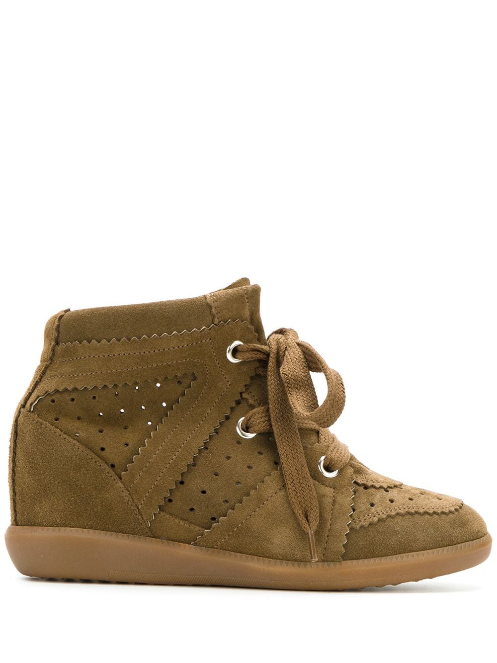 ISABEL MARANT vetersneakers - Bruin