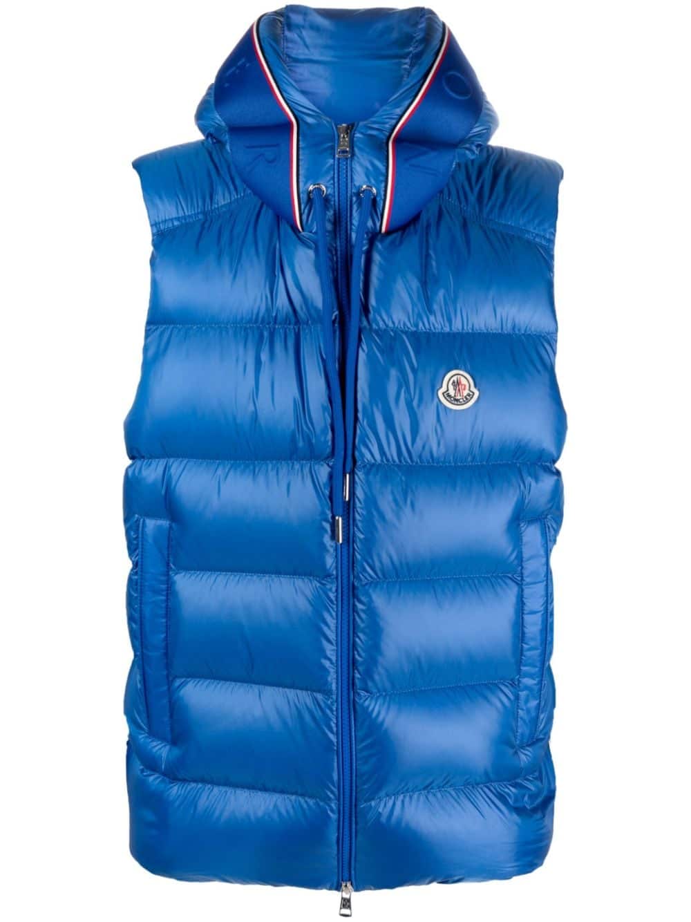 Moncler Bodywarmer met capuchon - Blauw