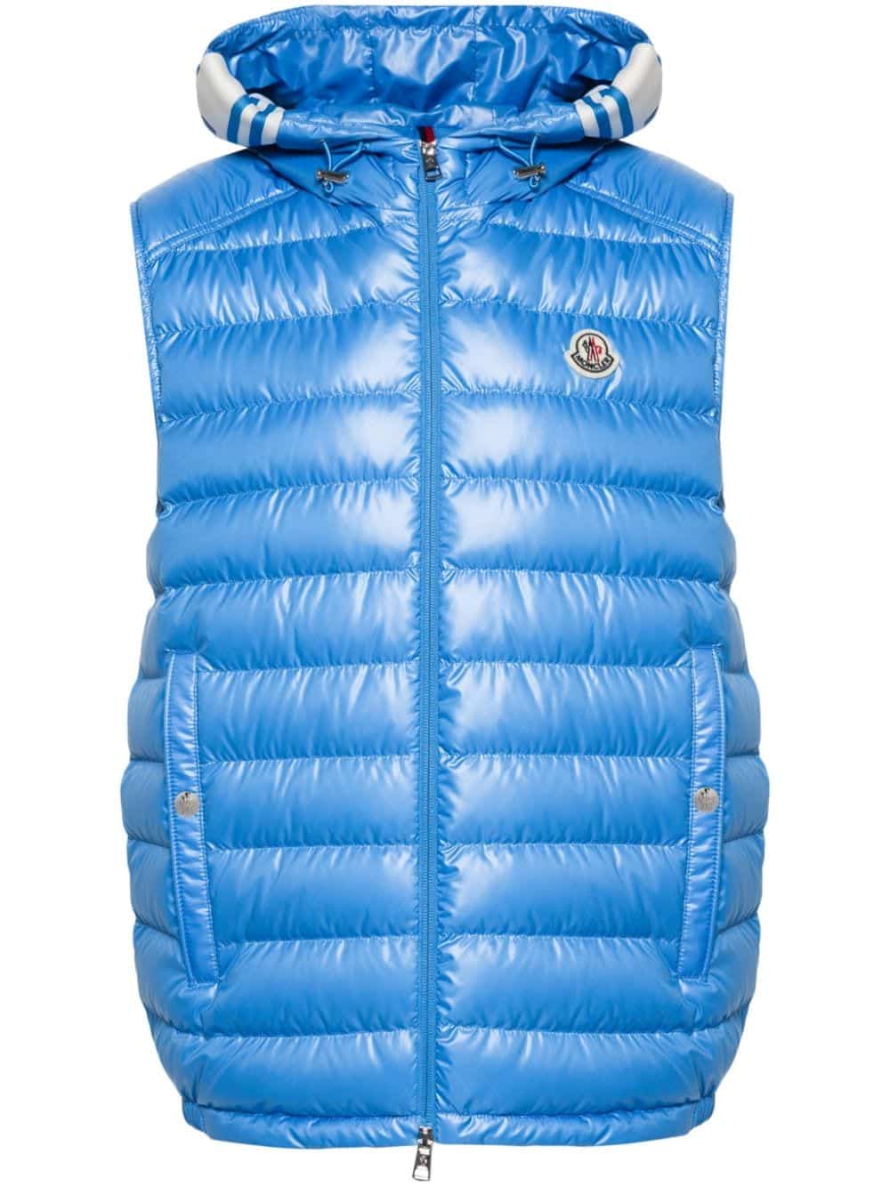 Moncler Gewatteerde bodywarmer - Blauw