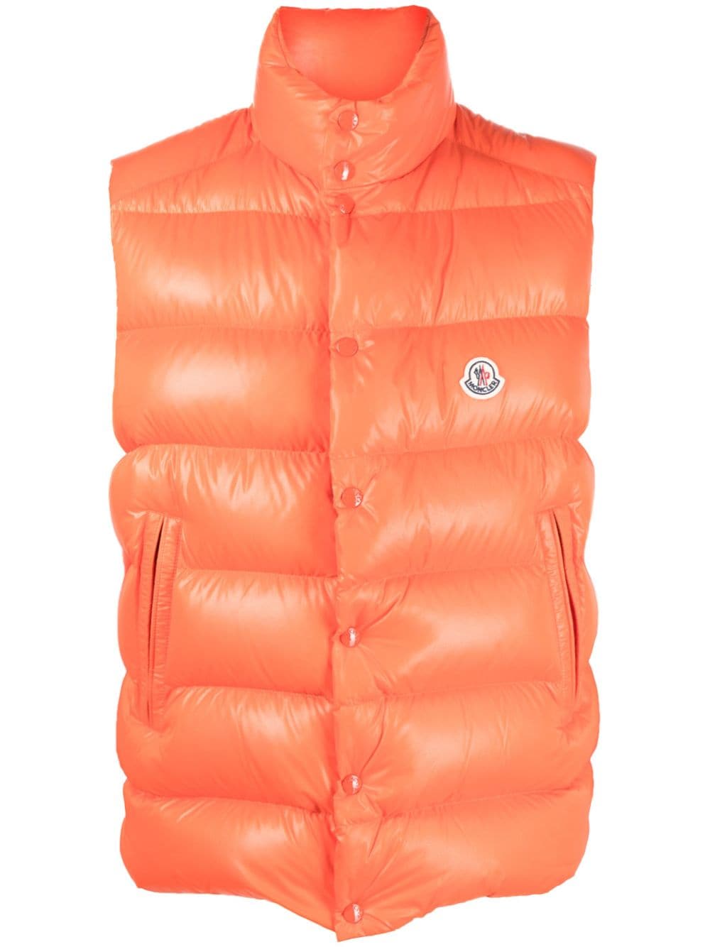 Moncler Gewatteerde bodywarmer - Oranje