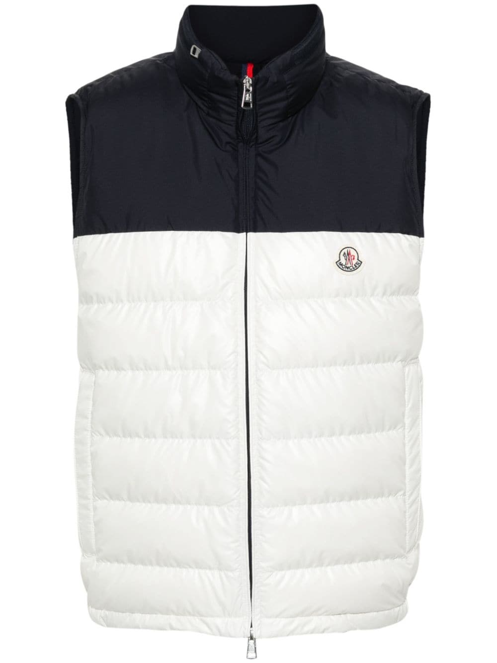 Moncler Gewatteerde bodywarmer - Wit