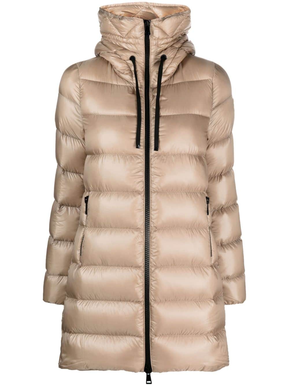 Moncler Jas met capuchon - Beige