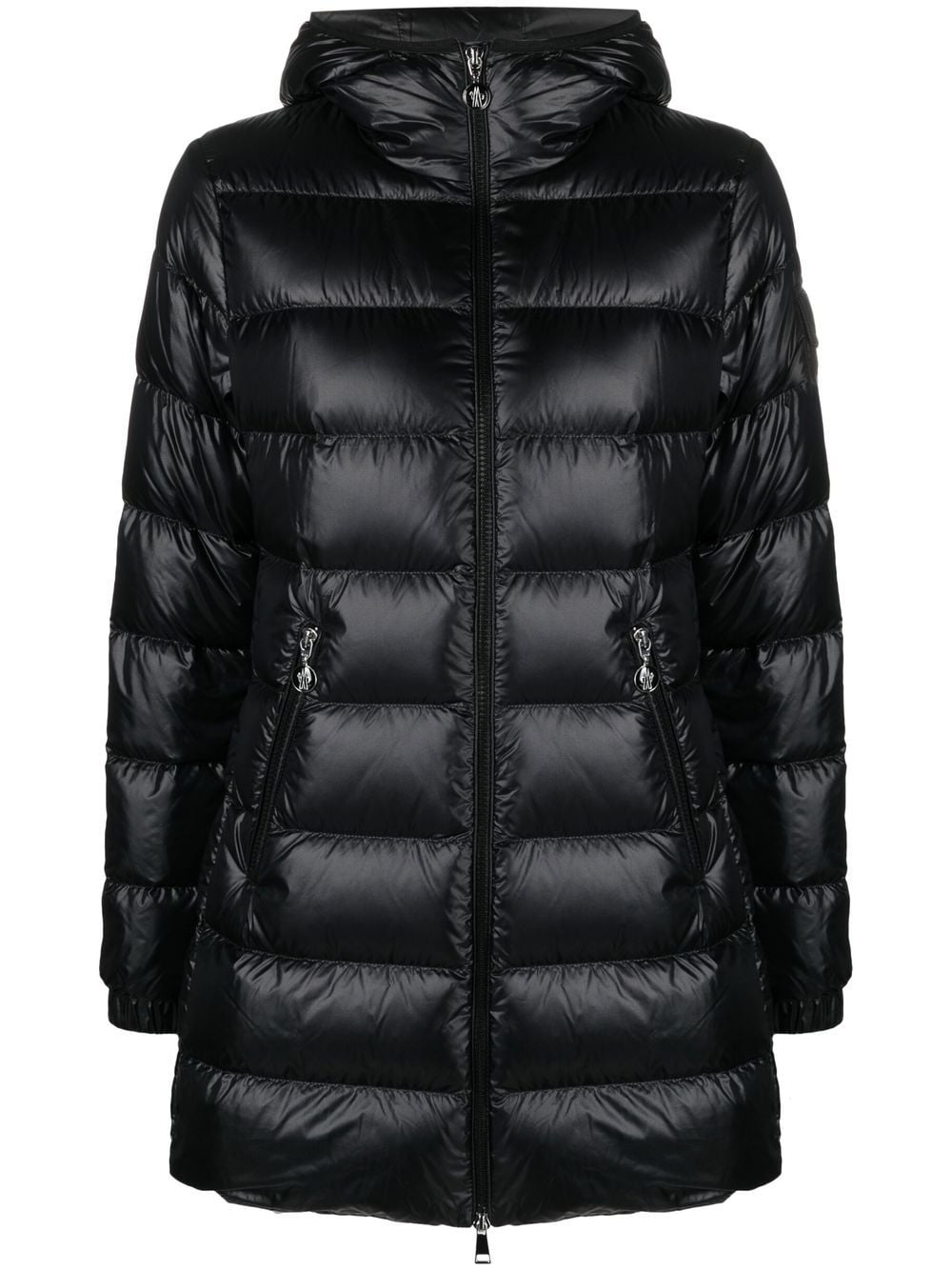 Moncler Jas met capuchon - Zwart