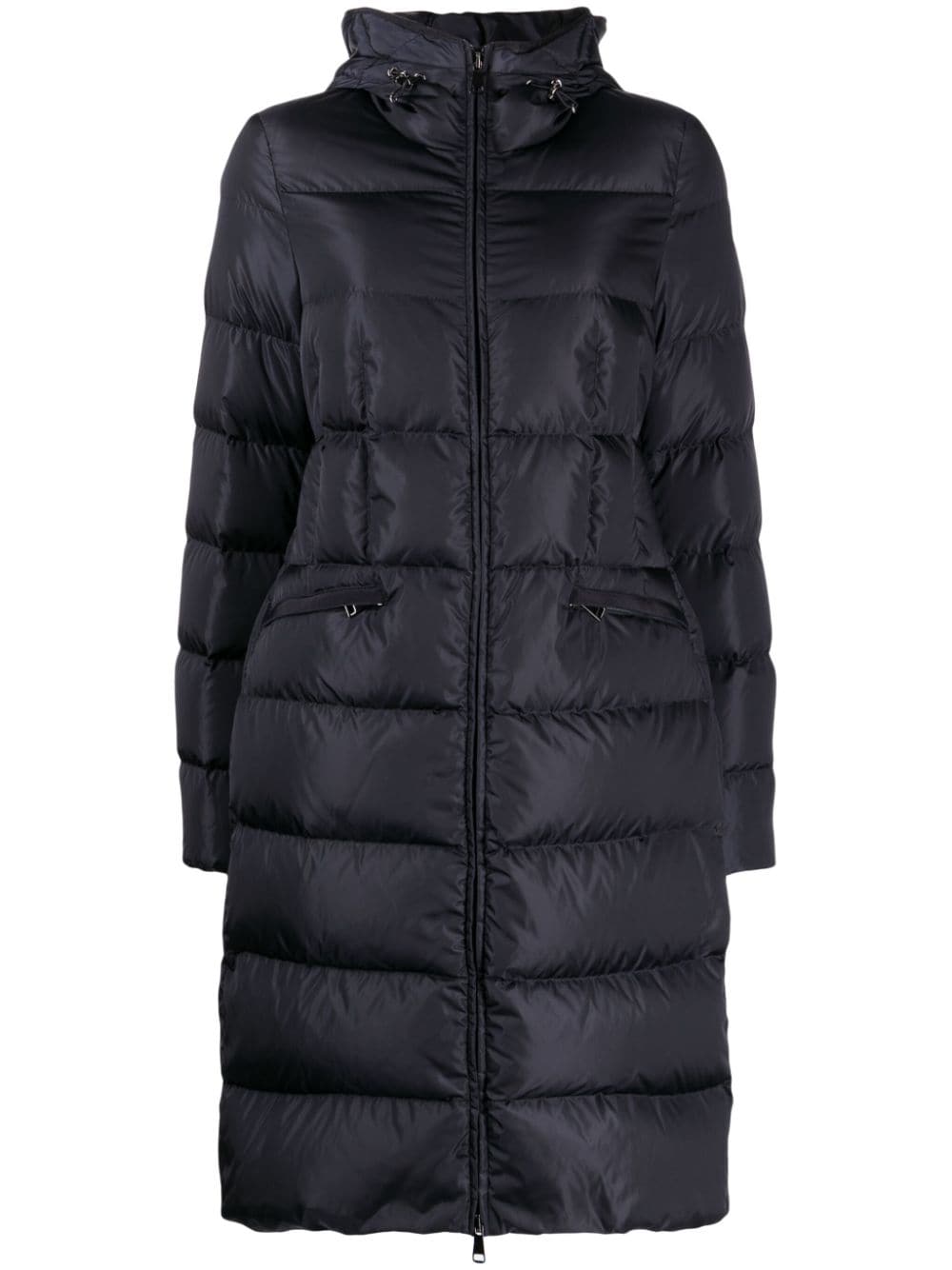 Moncler Jas met logopatch - Blauw