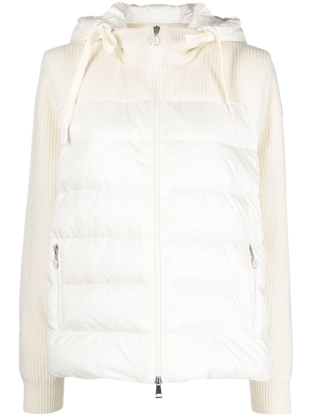 Moncler Vest met capuchon - Beige