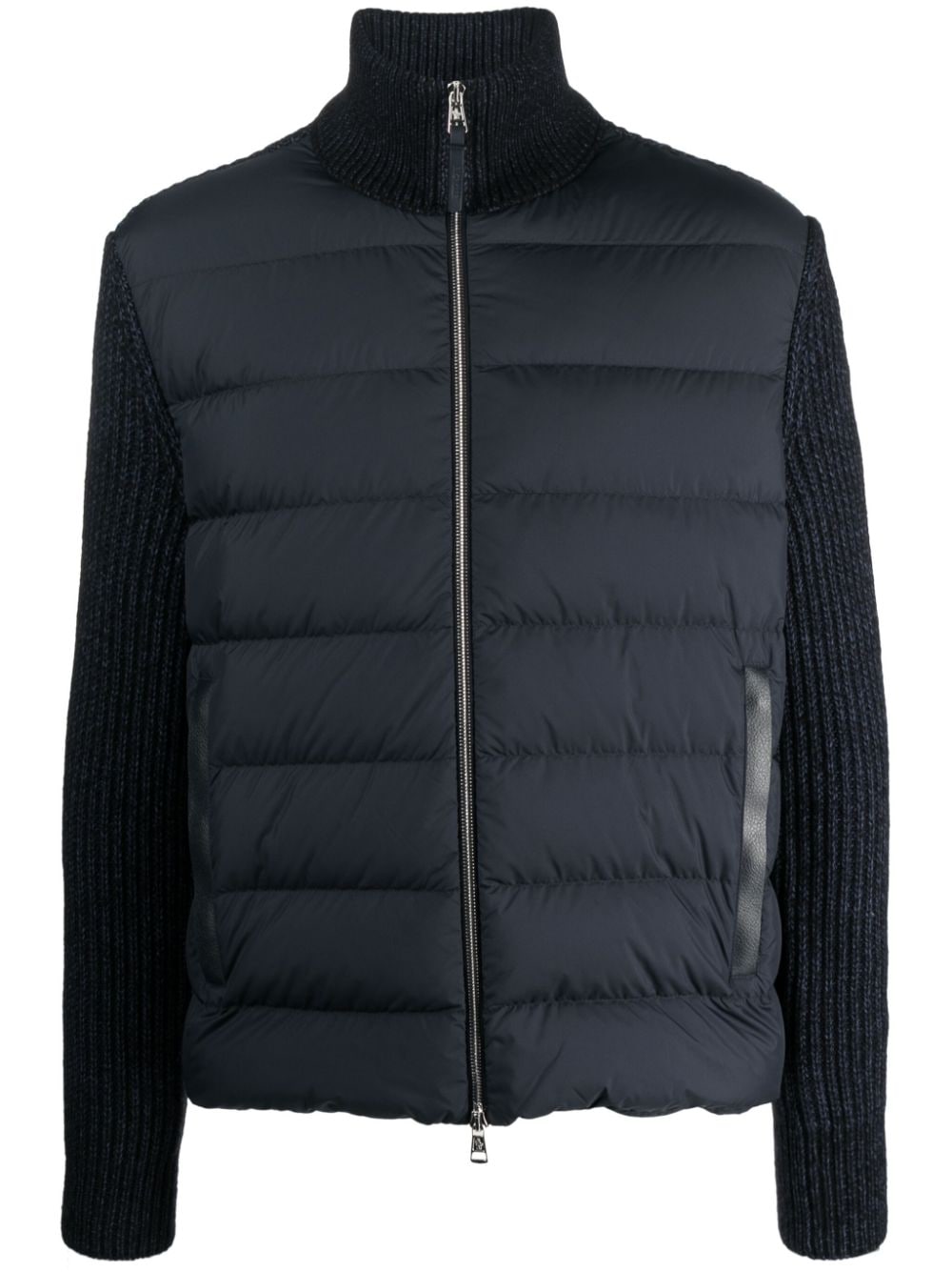 Moncler Vest van katoenmix - Blauw