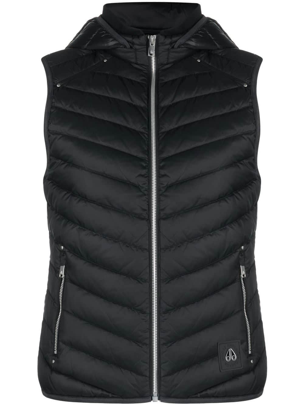 Moose Knuckles Gewatteerde bodywarmer - Zwart