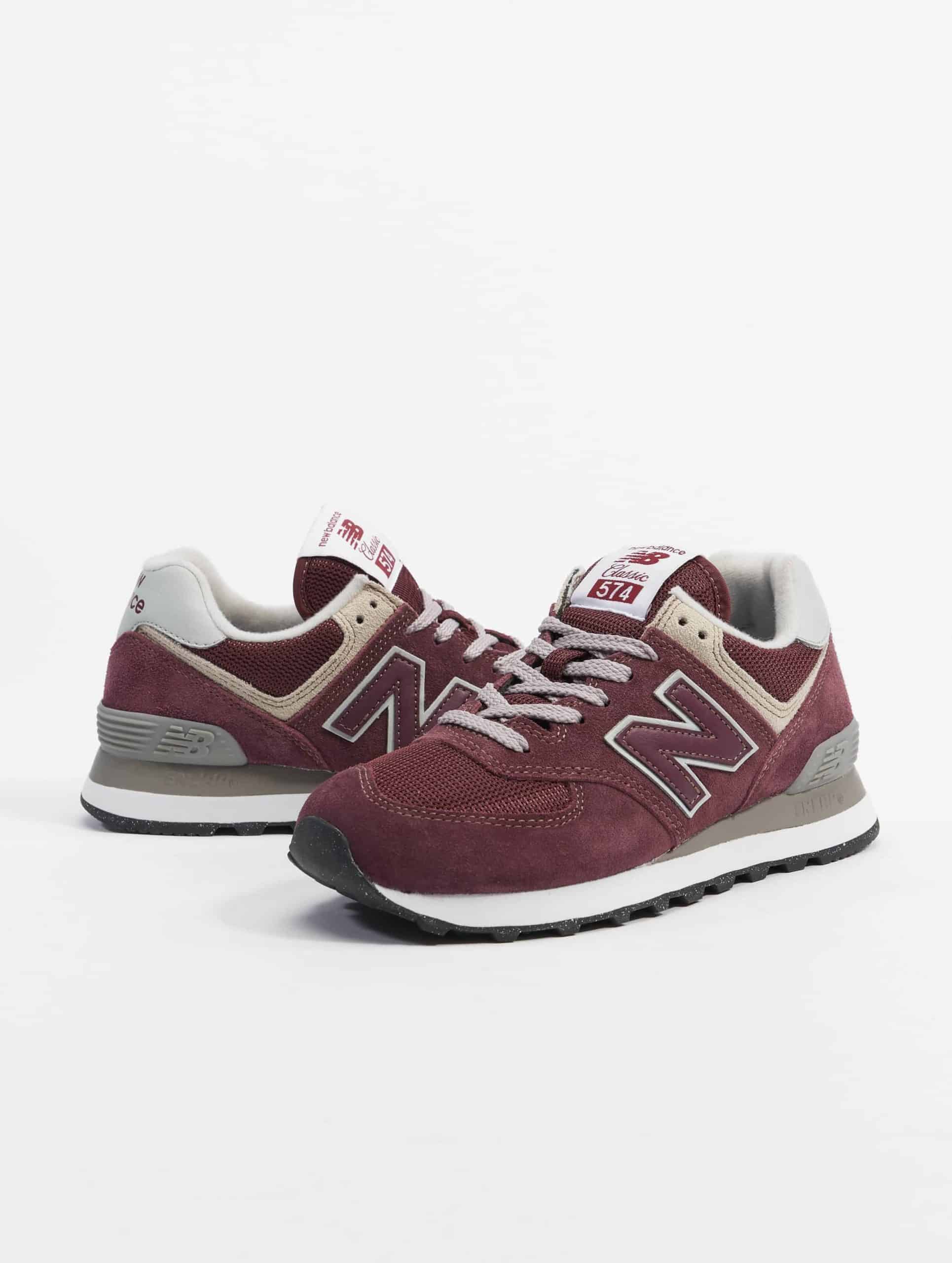 New Balance 574 Schuhe Vrouwen op kleur rood, Maat 36