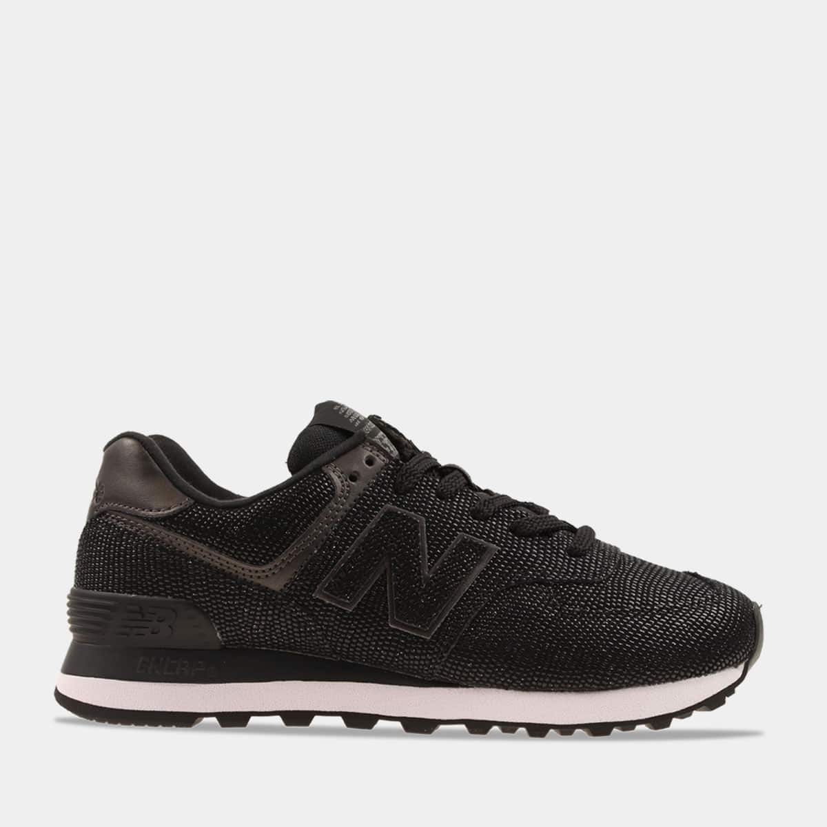 New Balance 574 Zwart/Glitter Dames