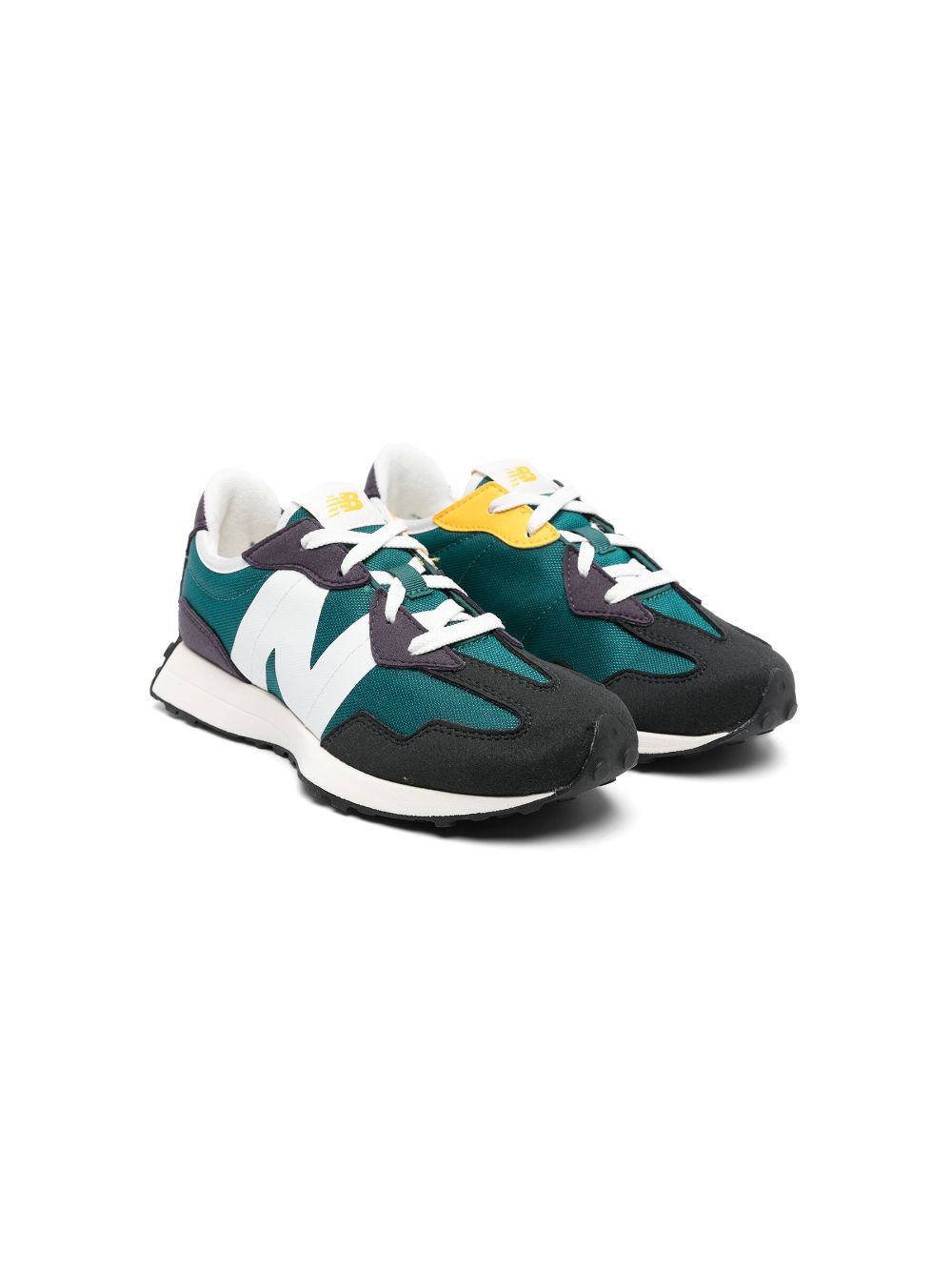 New Balance Kids 327 sneakers met logo - Groen