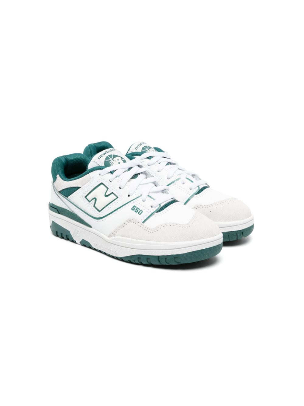 New Balance Kids 550 leren sneakers - Wit