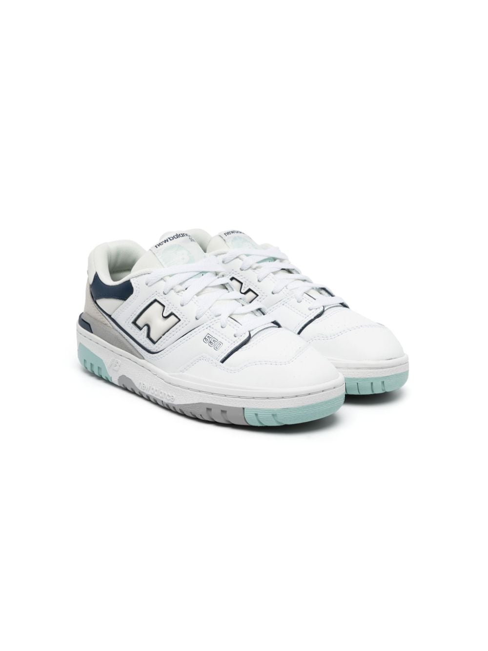 New Balance Kids 550 leren sneakers - Wit