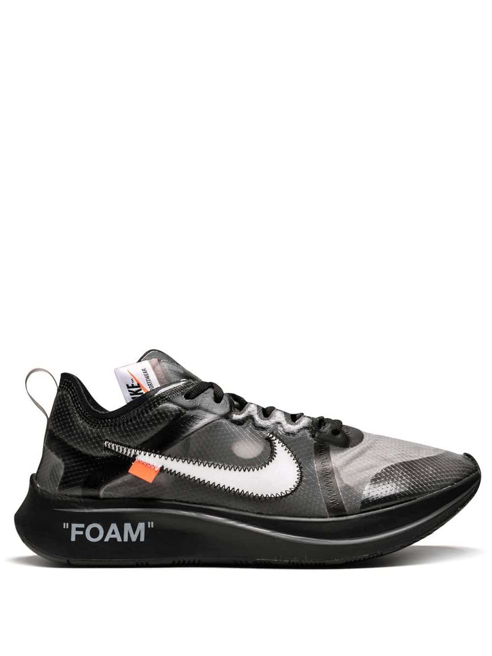 Nike X Off-White Nike x Off White The 10: Nike Zoom Fly - Zwart