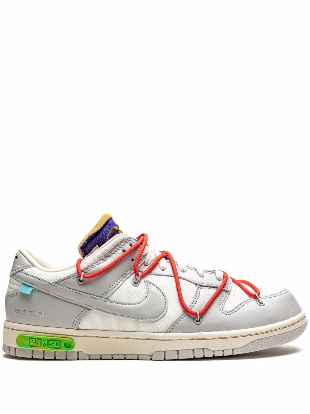 Nike X Off-White x Off-White Dunk Low sneakers - Grijs