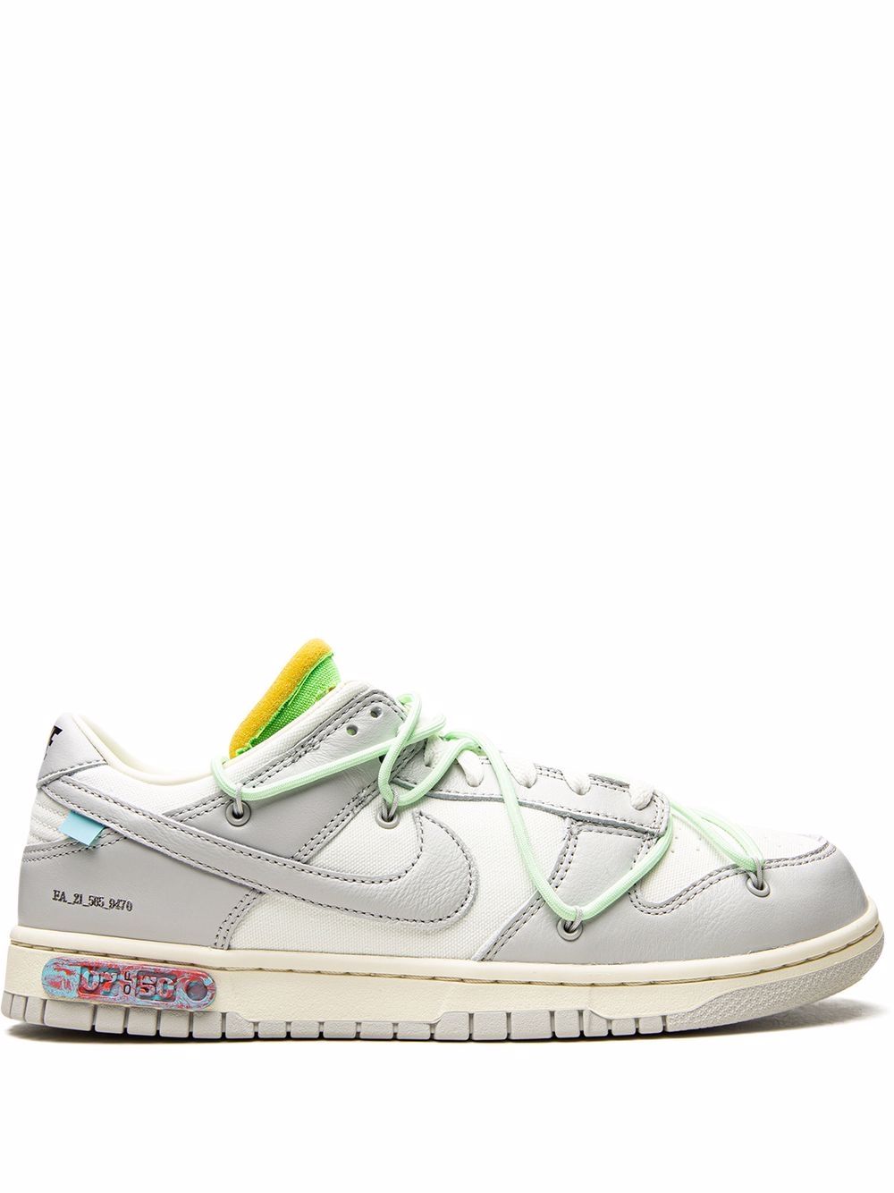 Nike X Off-White x Off-White Dunk Low sneakers - Wit