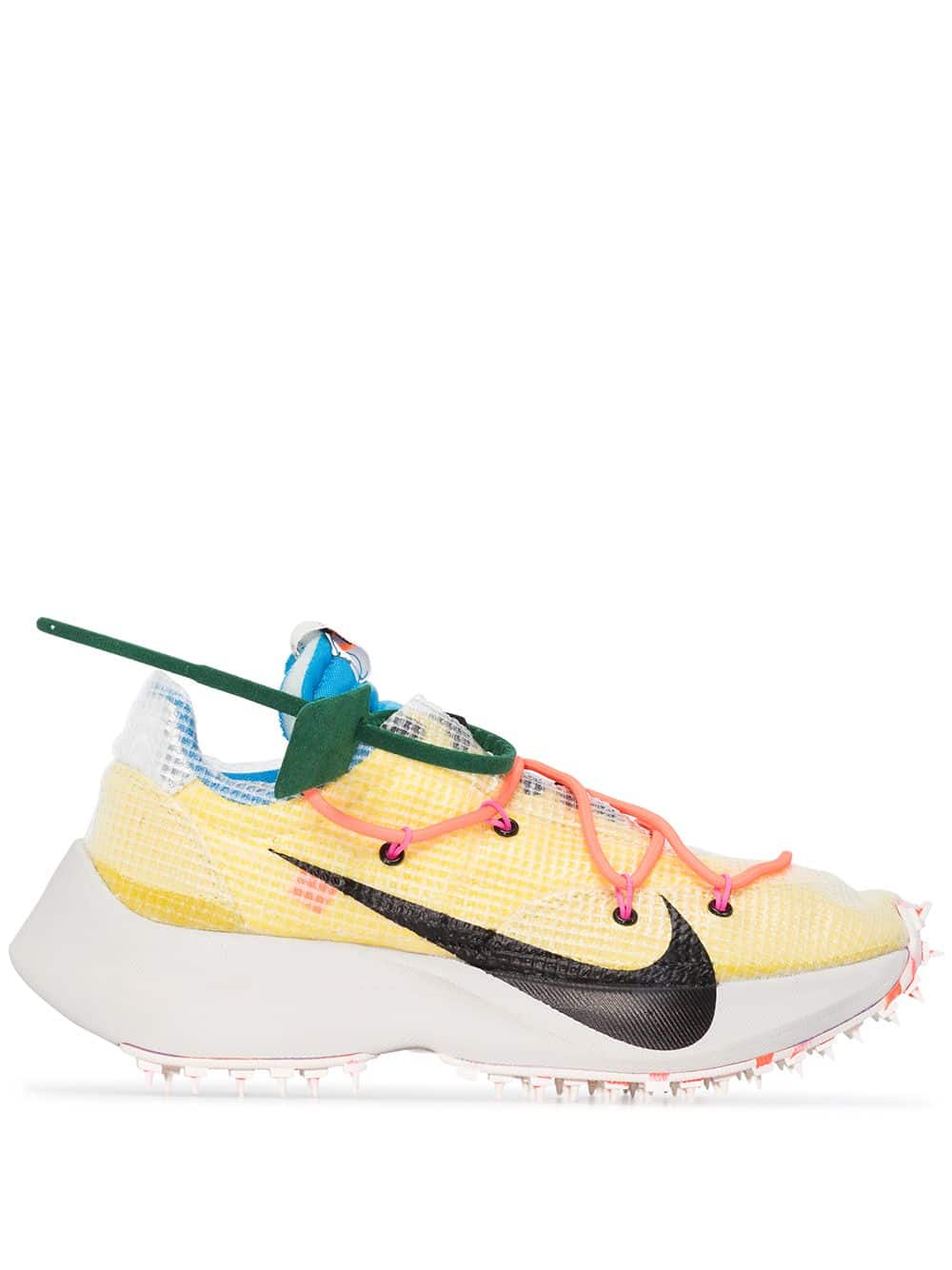 Nike X Off-White x Off-White Zoom Vapor Street sneakers - Geel