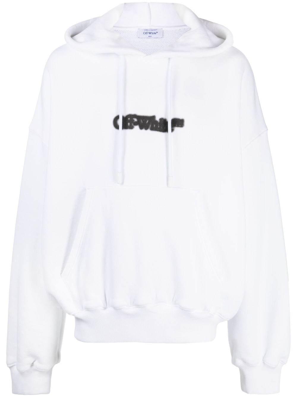 Off-White Hoodie met logoprint - Wit