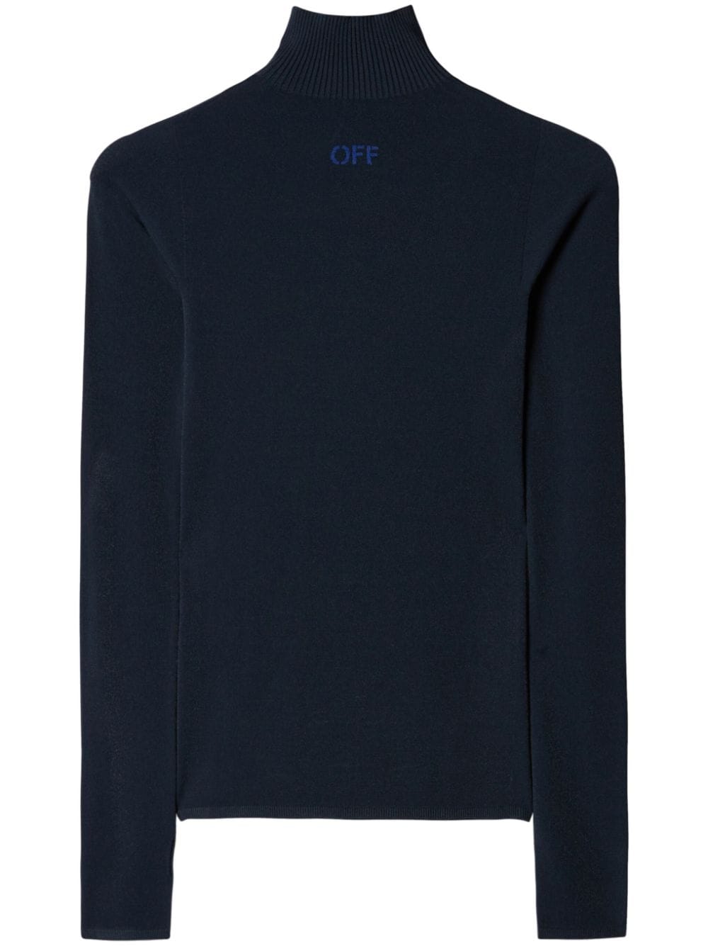 Off-White Trui met hoge hals - Blauw