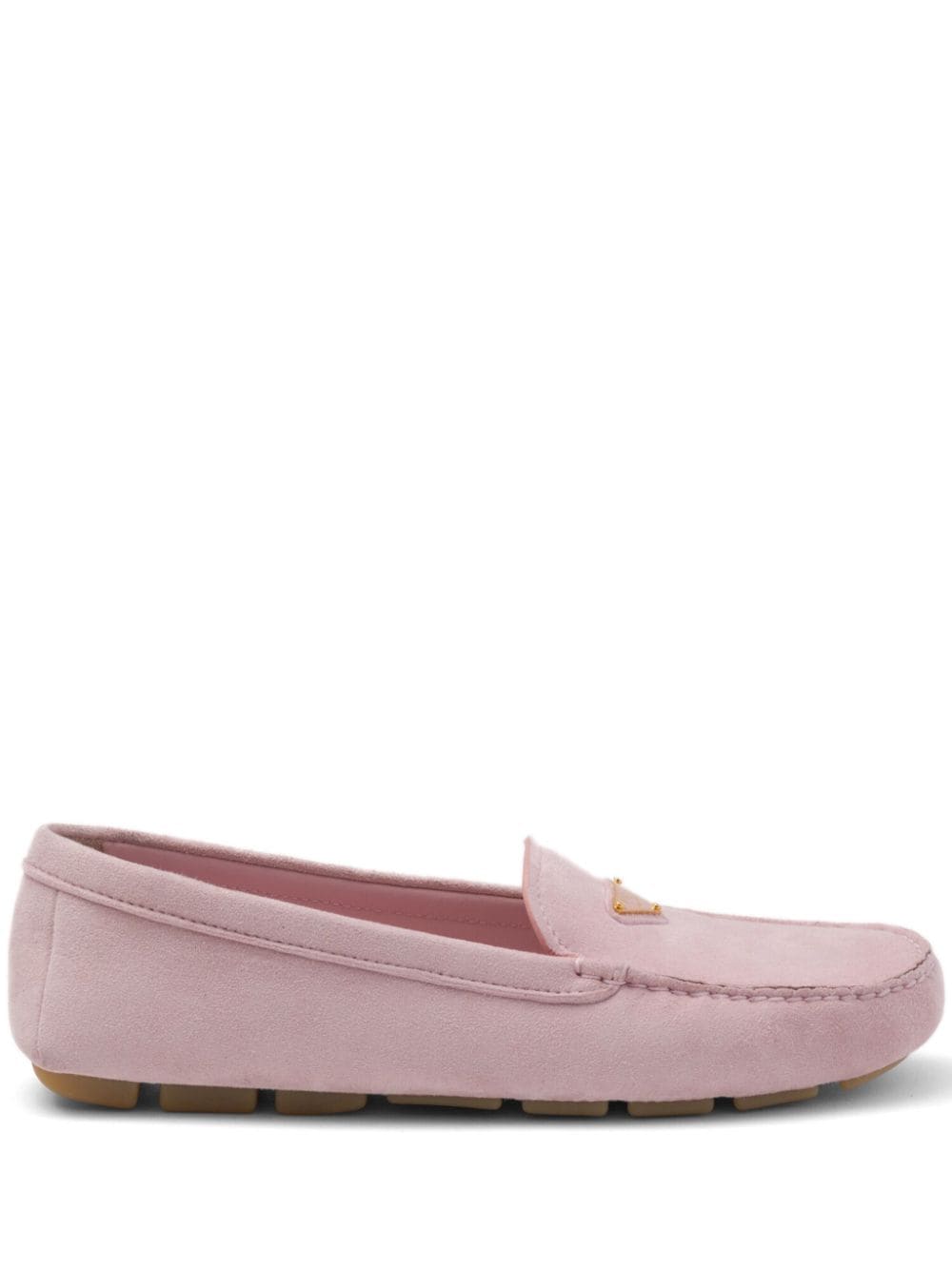 Prada Loafers met logo - Roze