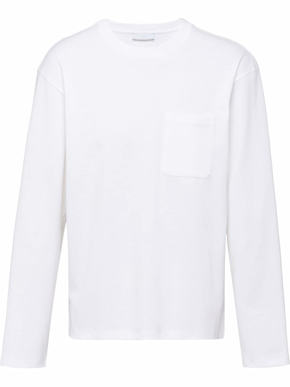 Prada T-shirt met lange mouwen - Wit