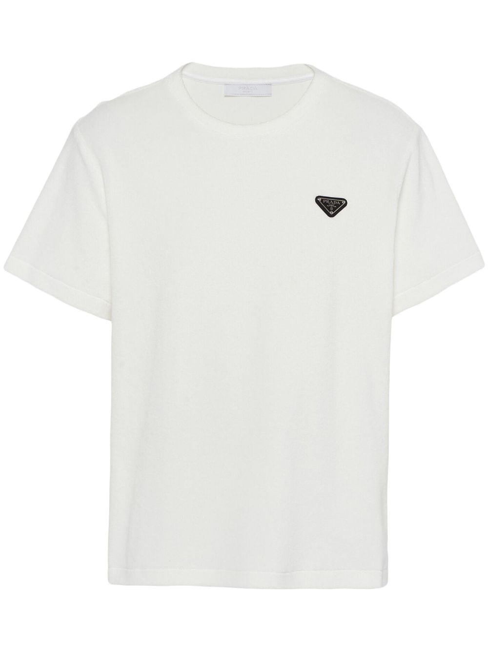 Prada T-shirt met logo - Wit