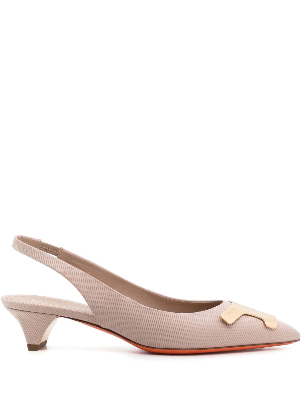 Santoni Slingback pumps - Beige