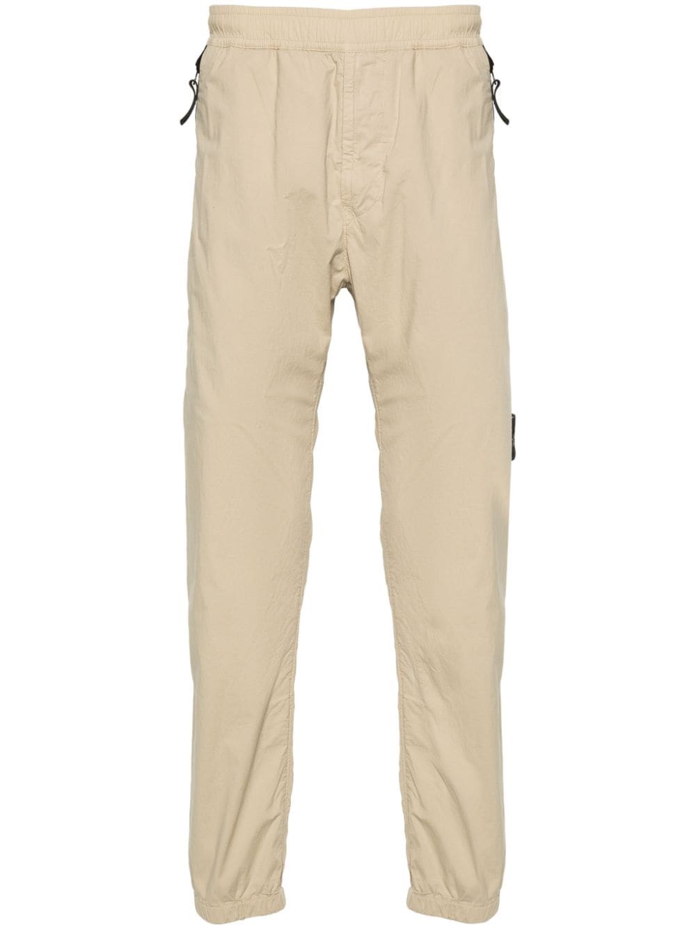 Stone Island Broek met Compass-logopatch - Beige